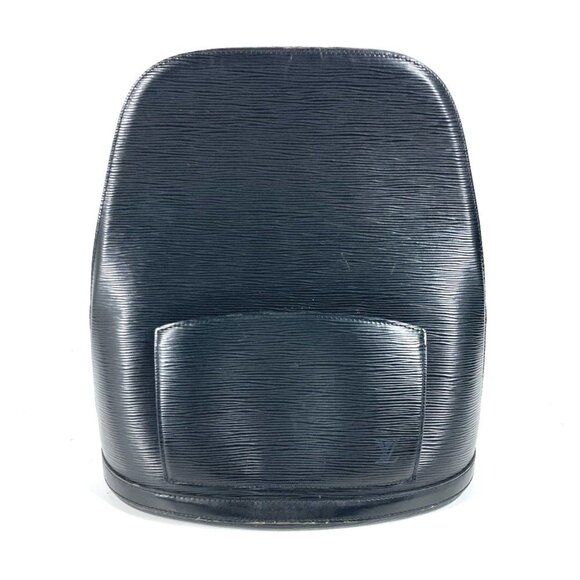 LOUIS VUITTON Black Leather Backpack - Picture 1 of 16